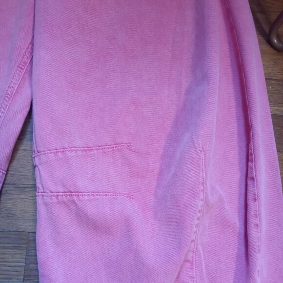 GAP mid rise ultra soft easy horseshoe jeans in sugar pink (L) - Picture 8 of 16